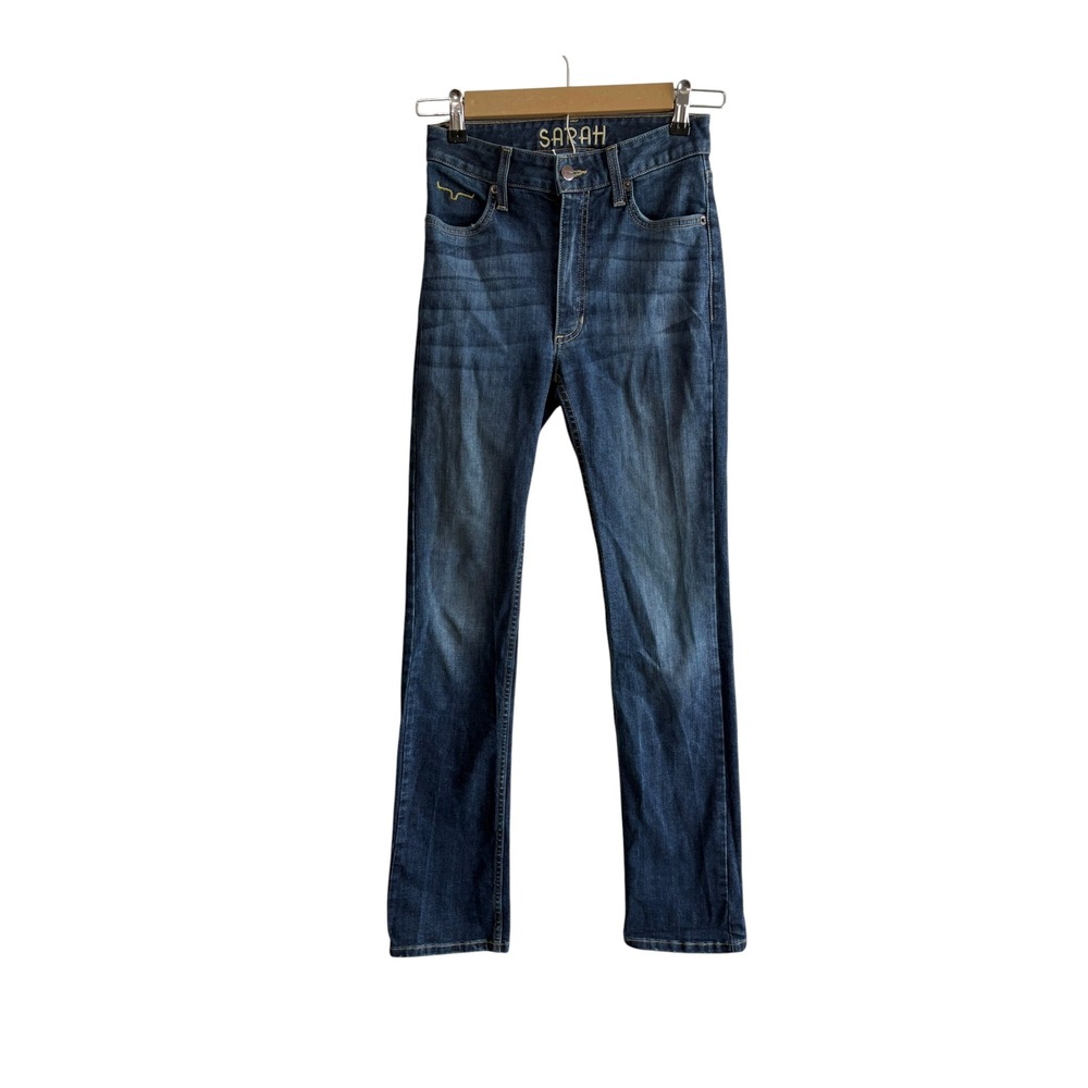 Kimes Ranch Size 000 Sarah Dark Wash Bootcut Jeans Western Country Barn Denim